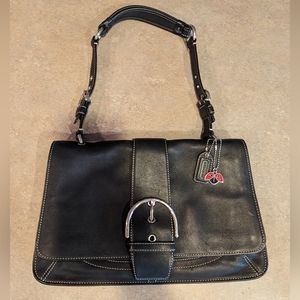 Leather Coach purse
